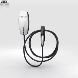 Tesla Charger 3D model