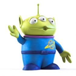 Toy Story Alien Low-poly 3D model