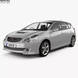 Toyota Caldina 2002 3D model