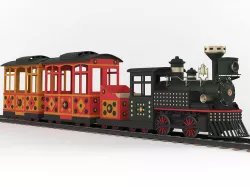 Train Ride 3D model