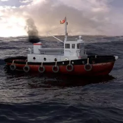 Tugboat 3D model