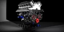 V10 Engine  3D model