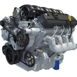 V8 Car Engine 2020 3D model