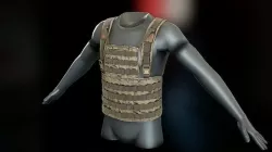 Vimpel Chest Rig Low-poly 3D model