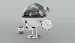 Walk Robot with XPresso 3D model