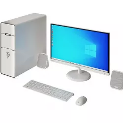 White PC Asus 3D model