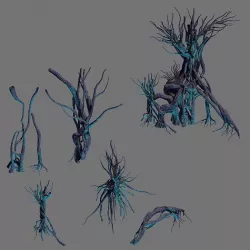 Wizard Forest - Roots 3D model