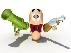 worms 3D model