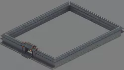 Yamen facade 3D model