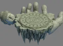 Zen - altar 3D model