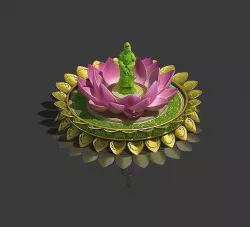 Zen - Lotus Zen 3D model
