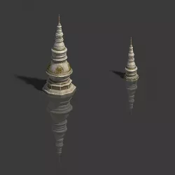 Zen - Minaret 3D model