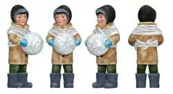001365 serious kid with a big snowball 3D model