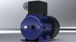1-5 kw Single Phase Electric Motor ML90L-4 220V 2 3D model