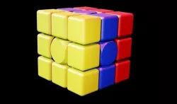 3D Cube 3D model