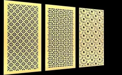 3D Model and Vector File of Cnc partation 3D model