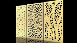 3d model and vector file of cnc partation home 3D model