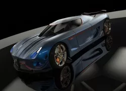 agera Low-poly 3D model