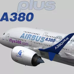 Airbus A380 Plus 2017 Home livery Low-poly 3D model