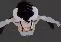 Albedo Overlord Mesh Girl 3D model