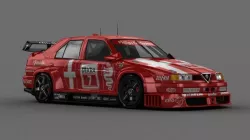 Alfa Romeo 155 V6 TI DTM 3D model