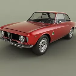 Alfa Romeo Giulia Sprint GTA 3D model