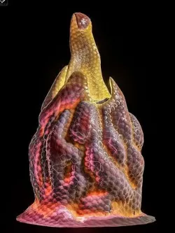 Alien Eggs Low-poly 3D model