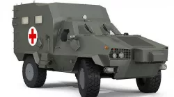Ambulance vehicle 3D model
