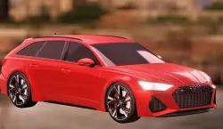 Audi RS6 Avant 2017 new 3D model