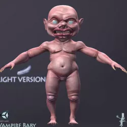 Baby Vampire Light Vershion Low-poly 3D model