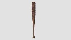 Baseball Bat Weapon 01 - Lucille - Character Weaponry 3D model