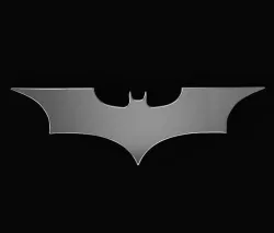 Bat Sticker 3D model