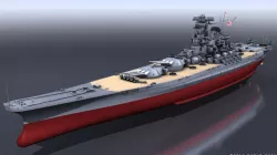 BATTLESHIP YAMATO 3D model