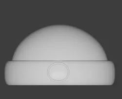Beanie  Low-poly 3D model