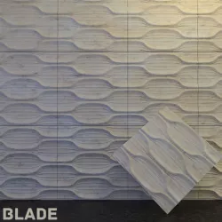 Blade panel 3D model