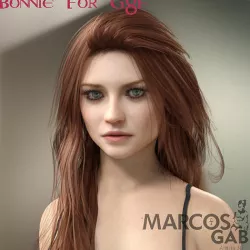 Bonnie for Genesis 8 Female 3D model