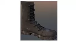 boot 3d rigged 3D model