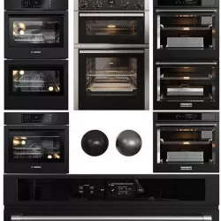 Bosch neff kitchenaid ovens 3D model