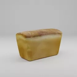 bread Low-poly 3D model