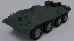 BTR-80 3D model