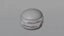 Burger 3D model