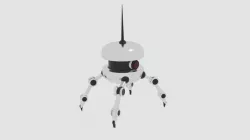  Burger Spy Bot  3D model