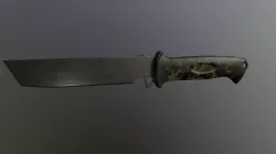 Bush Knife  3D model