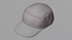 Cap 4 3D model