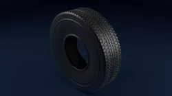 Car tire 3D model