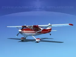 Cessna 170 V02 3D model