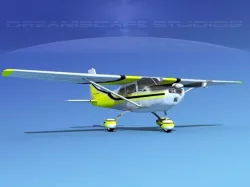 Cessna 175 Skylark V01 3D model