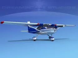 Cessna 175 Skylark V02 3D model