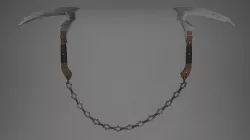chain scythes 3D model