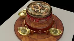 Chinese gold ingot 3D model